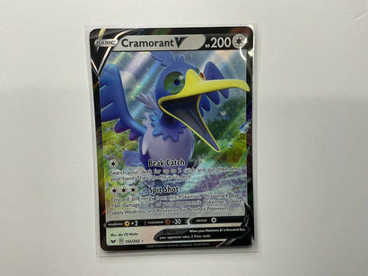 Cramorant V 155/202 Sword & Shield - NM Ultra Rare Full Art Pokémon Card - Awesome Deals Deluxe