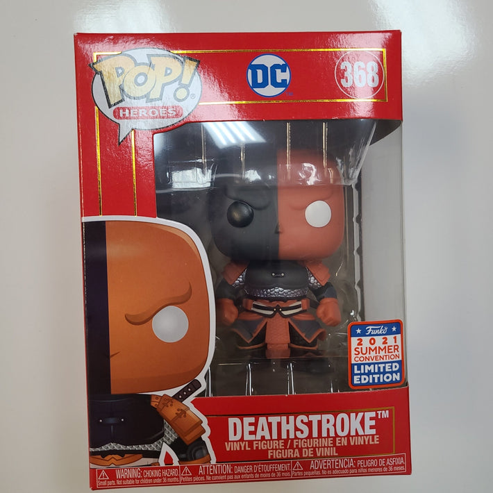 Deathstroke 2021 Summer Convention Limited Edition Funko Pop! (Heroes) 368 - Awesome Deals Deluxe