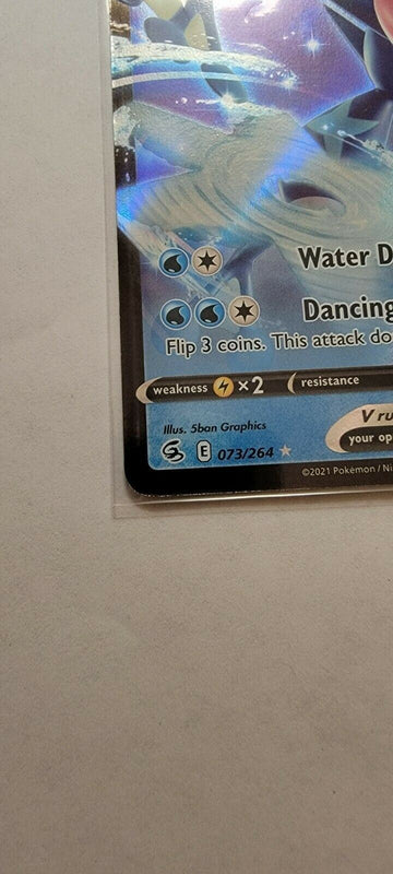 Greninja V 073/264 Pokémon Fusion Strike Ultra Rare Holo NM Card - Awesome Deals Deluxe