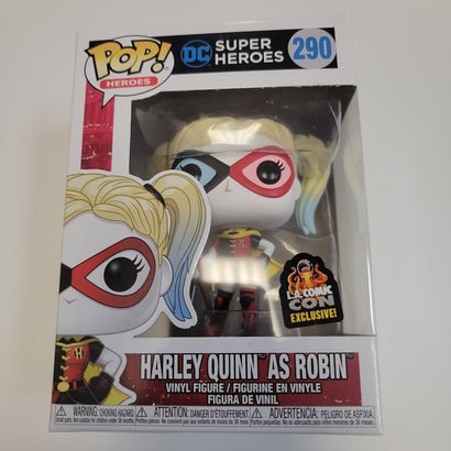 Harley Quinn as Robin - Funko Pop! - Awesome Deals Deluxe