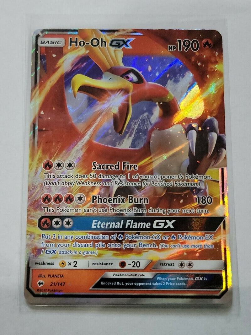 Ho-Oh GX - 21/147 - Pokemon TCG