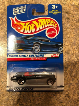 Hot Wheels 092 Austin Healey, 2000 First Editions 32/36, Red Interior Mint - Awesome Deals Deluxe