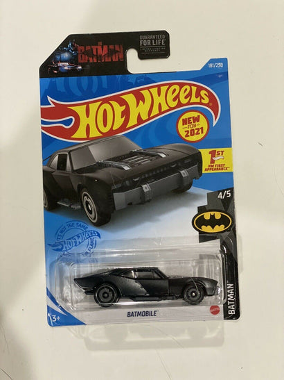 Hot Wheels Batmobile Black #181 181/250 2021 Batman 4/5 - Awesome Deals Deluxe