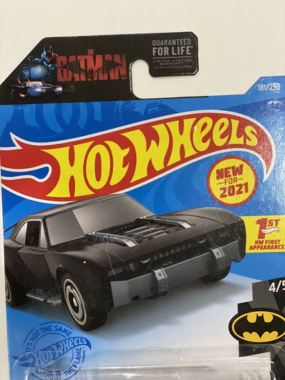 Hot Wheels Batmobile Black #181 181/250 2021 Batman 4/5 - Awesome Deals Deluxe
