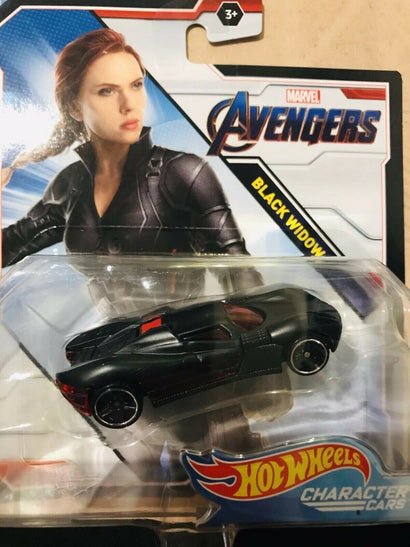 Hot Wheels MARVEL Avengers Infinity War Black Widow Car - Awesome Deals Deluxe