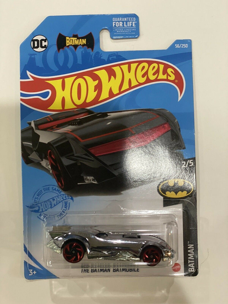 Hot Wheels The Batman Batmobile Chrome #56 56/250 2021