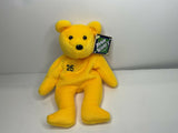 Jim Edmonds #25 Salvino’s Bamm Beanos Yellow Beanie Bear