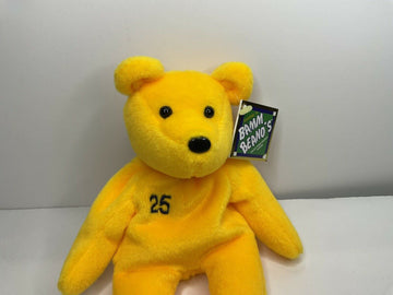 Jim Edmonds #25 Salvino’s Bamm Beanos Yellow Beanie Bear - Awesome Deals Deluxe