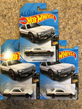 Lot Of Three (3) Hot Wheels 2018 Night Burnerz White Nissan Skyline RS (KDR30)