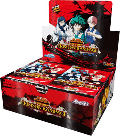 My Hero Academia (MHA) Crimson Rampage (Set 2) Booster Box - Awesome Deals Deluxe