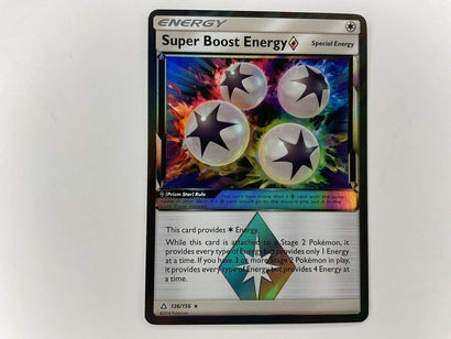 Pokemon 1x NM-Mint Holo Super Boost Energy Prism - 136/156 - Holo Rare Ultra Pri - Awesome Deals Deluxe