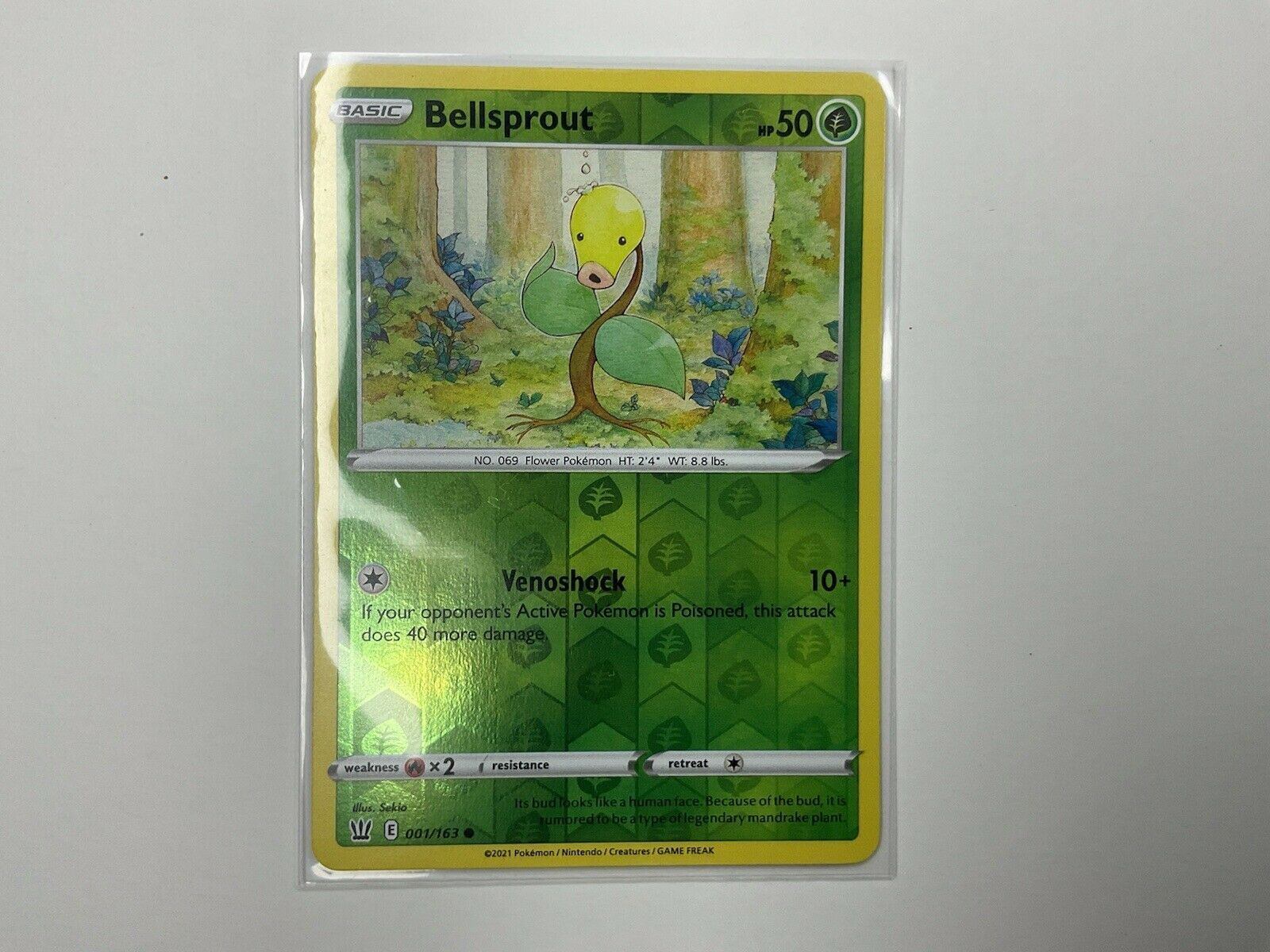 bellsprout pokemon card value Bellsprout - SWSH05: Battle Styles
