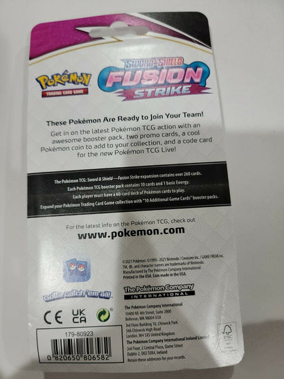 Pokemon Fusion Strike Blister Booster Pack Urshifu Holo New Factory Sealed - Awesome Deals Deluxe