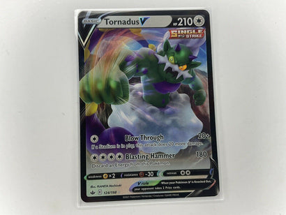 POKEMON TCG CARD Tornadus V 124/198 Chilling Reign 2021 Ultra Rare Holofoil NM - Awesome Deals Deluxe