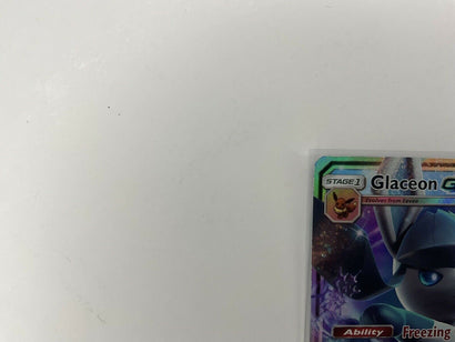 Pokemon TCG SM147 Glaceon GX Foil Promo Black Star Rare NM - Awesome Deals Deluxe