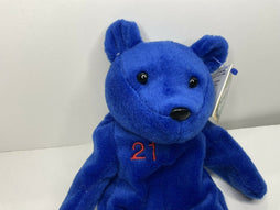 Roger Clemens Salvinos Bamm Beanos 9" Bean Bag Plush Bear New York Yankees #21 - Awesome Deals Deluxe