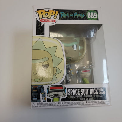 Space Suit Rick with Snake - Funko Pop! - Awesome Deals Deluxe