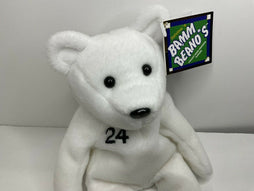 Tino Martinez Salvinos Bamm Beanos 9" Bean Bag Plush Bear New York Yankees #24 - Awesome Deals Deluxe