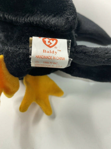 TY Beanie Baby - BALDY the Bald Eagle - 1996 - Awesome Deals Deluxe