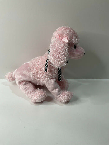TY Beanie Baby - BRIGITTE the Pink Poodle - 2001 - Awesome Deals Deluxe