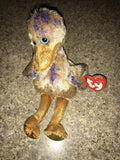 TY Beanie Baby - DINKY the Duck (5.5 inch) - MWMT's Stuffed Animal Toy