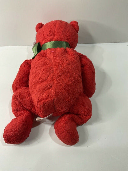 Ty Beanie Baby - Mistletoe The Bear - 2001 - Awesome Deals Deluxe