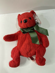 Ty Beanie Baby - Mistletoe The Bear - 2001 - Awesome Deals Deluxe