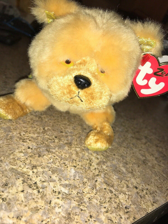 TY Beanie Baby - THE DOG Chinese Zodiac (6 inch) - MWMTs Stuffed Animal Toy - Awesome Deals Deluxe