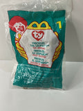 Ty Teenie Beanie Baby FRECKLES The LEOPARD #1 McDonald's Happy Meal Toy 1999
