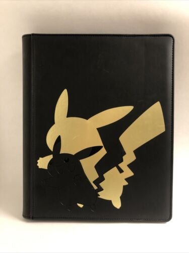 Ultra Pro Pokemon Pikachu 9-Pocket Premium Pro-Binder - Awesome Deals Deluxe