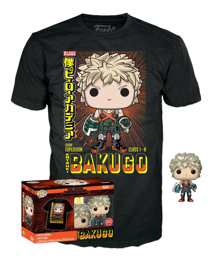 Bakugo T-Shirt / Funko Combo - Awesome Deals Deluxe