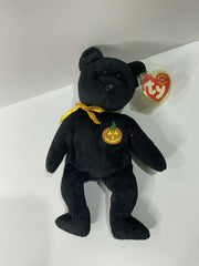 BEANIE BABY 2001 Haunt - black bear Halloween - Awesome Deals Deluxe