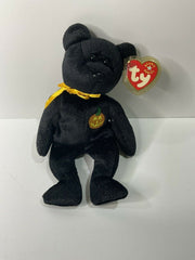 BEANIE BABY 2001 Haunt - black bear Halloween - Awesome Deals Deluxe