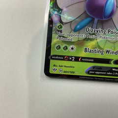 Butterfree V 001/189 Darkness Ablaze - NM Ultra Rare Full Art Pokémon Card - Awesome Deals Deluxe