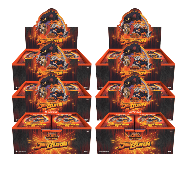 CASE of MHA Jet Burn (Set 6) Booster Boxes [PRE-ORDER] - Awesome Deals Deluxe