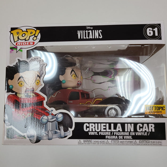 Cruella in car Funko Pop! (Rides) - Awesome Deals Deluxe