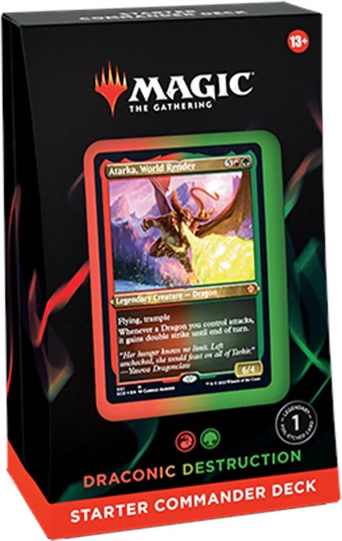 Draconic Destruction - Starter Commander Deck - Awesome Deals Deluxe