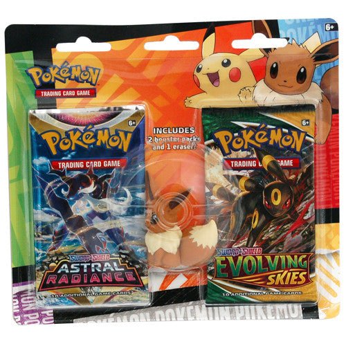 Eevee Back To School Eraser Blister - Awesome Deals Deluxe