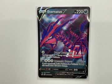 Eternatus V SWSH044 Pokemon TCG Black Star Promo Full Art Ultra Rare Near Mint - Awesome Deals Deluxe