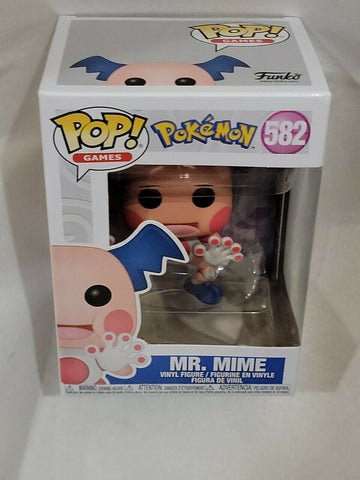 Funko - POP Games: Pokemon S2- Mr. Mime #582 - Awesome Deals Deluxe