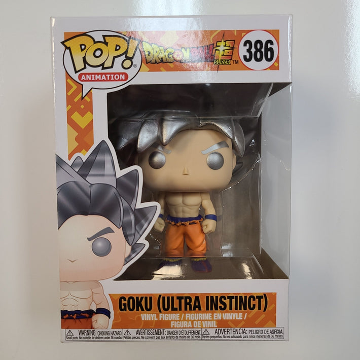 Goku (Ultra Instinct) Funko Pop! (Animation) 386 - Awesome Deals Deluxe