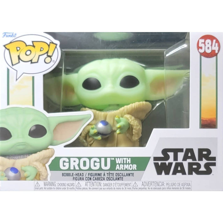 Grogu with Armor - Funko Pop! - Awesome Deals Deluxe