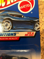 Hot Wheels 092 Austin Healey, 2000 First Editions 32/36, Red Interior Mint - Awesome Deals Deluxe