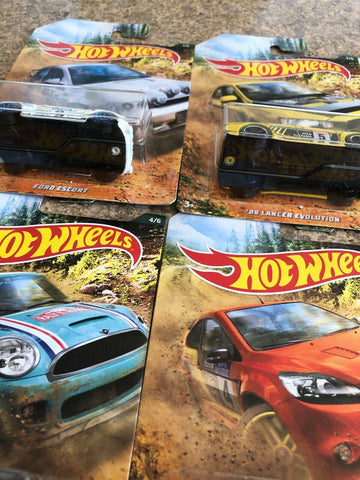 Hot Wheels 2019 Backroad Rally FYX96 1:64 Scale Diecast - Set of 6 FREE SHIPPING - Awesome Deals Deluxe