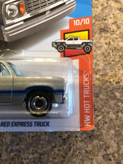 Hot Wheels 2019 HW Hot Trucks #55 1978 Dodge Li'l Red Express Truck Silver - Awesome Deals Deluxe