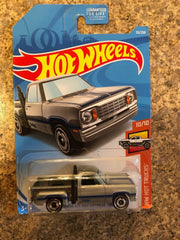 Hot Wheels 2019 HW Hot Trucks #55 1978 Dodge Li'l Red Express Truck Silver - Awesome Deals Deluxe