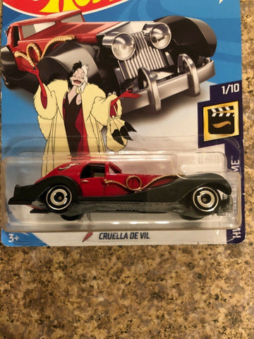 HOT WHEELS CRUELLA DE VIL SCREEN TIME FREE SHIPPING! - Awesome Deals Deluxe