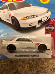 Hot Wheels Nissan Skyline GT-R (BNR32) White 2019 Yokohama - Awesome Deals Deluxe