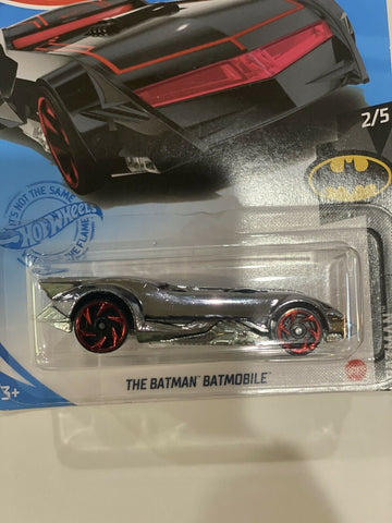 Hot Wheels The Batman Batmobile Chrome #56 56/250 2021 Batman 2/5 - Awesome Deals Deluxe