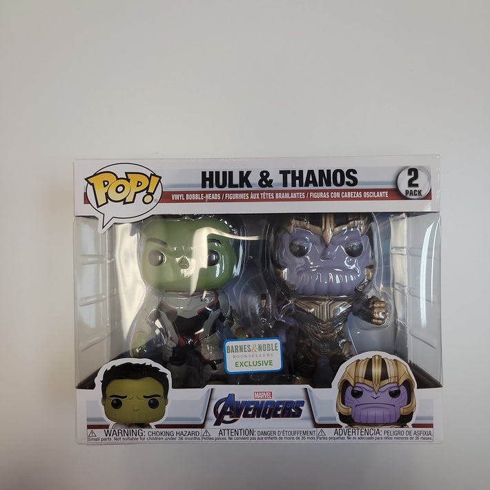 Hulk and Thanos - Funko Pop! - Awesome Deals Deluxe